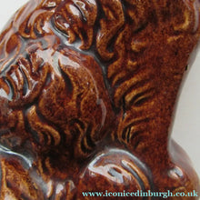 Load image into Gallery viewer, Small Miniature Treacle Glaze Kings Charles Spaniel Miniature Staffordshire Dog

