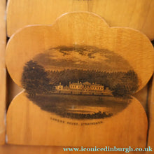 Load image into Gallery viewer, Antique 19th Century Victorian MAUCHLINE Ware Rarer Wall Mounting Letter Rack. Comrie and Strathearn Images
