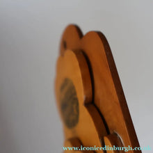 Load image into Gallery viewer, Antique 19th Century Victorian MAUCHLINE Ware Rarer Wall Mounting Letter Rack. Comrie and Strathearn Images
