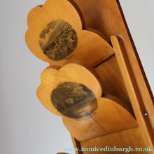 Load image into Gallery viewer, Antique 19th Century Victorian MAUCHLINE Ware Rarer Wall Mounting Letter Rack. Comrie and Strathearn Images
