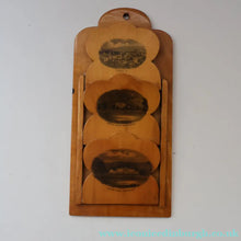 Load image into Gallery viewer, Antique 19th Century Victorian MAUCHLINE Ware Rarer Wall Mounting Letter Rack. Comrie and Strathearn Images
