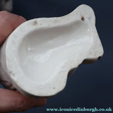 Load image into Gallery viewer, ANTIQUE Late 19th Century SMALLER SIZE White Staffordshire Dogs / Wally Dugs
