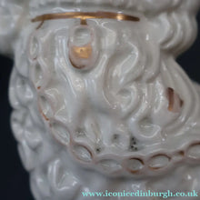 Load image into Gallery viewer, ANTIQUE Late 19th Century SMALLER SIZE White Staffordshire Dogs / Wally Dugs
