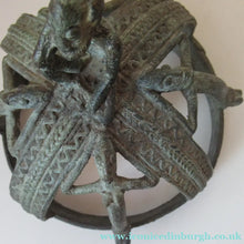 Load image into Gallery viewer, Antique African Dogon Mali Ceremonial Cast Brown Crown or Helmet
