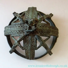 Load image into Gallery viewer, Antique African Dogon Mali Ceremonial Cast Brown Crown or Helmet
