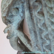 Load image into Gallery viewer, Antique African Dogon Mali Ceremonial Cast Brown Crown or Helmet
