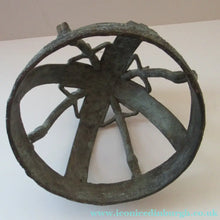 Load image into Gallery viewer, Antique African Dogon Mali Ceremonial Cast Brown Crown or Helmet
