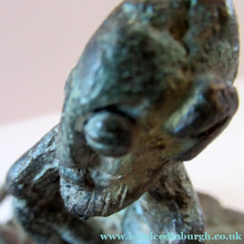 Load image into Gallery viewer, Antique African Dogon Mali Ceremonial Cast Brown Crown or Helmet
