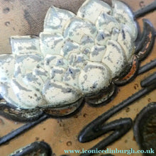 Load image into Gallery viewer, Antique  Edwardian Art Nouveau Confectionary Tin. Dragonfly Design
