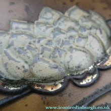 Load image into Gallery viewer, Antique  Edwardian Art Nouveau Confectionary Tin. Dragonfly Design
