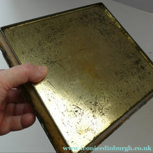 Load image into Gallery viewer, Antique  Edwardian Art Nouveau Confectionary Tin. Dragonfly Design
