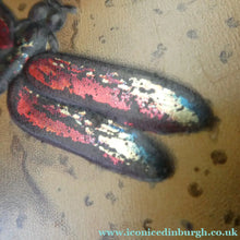 Load image into Gallery viewer, Antique  Edwardian Art Nouveau Confectionary Tin. Dragonfly Design
