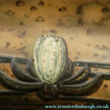 Load image into Gallery viewer, Antique  Edwardian Art Nouveau Confectionary Tin. Dragonfly Design
