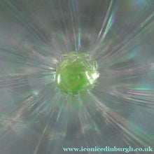 Load image into Gallery viewer, Antique ART NOUVEAU John Walsh Walsh Uranium Glass Water Lily Comport
