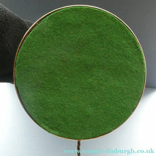 Load image into Gallery viewer, Antique Arts and Crafts Brass Lamp and Opaque White Glass Shade. DRYAD of Leicester Style
