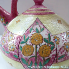 Load image into Gallery viewer, ANTIQUE Austrian 1910s Art Nouveau / Jugenstil Amphora Puzzle Teapot or Kettle, with Wiener Werkstatte inspired decoration
