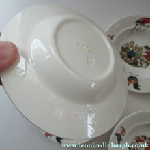 Load image into Gallery viewer, Antique German Nursery Miniature Bowls. Children in a Farmyard
