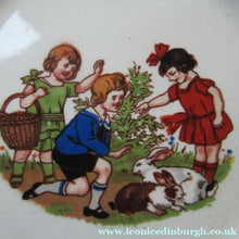 Load image into Gallery viewer, 1920s Nursery Ware Plate. Five Farmyard Design Side Plates
