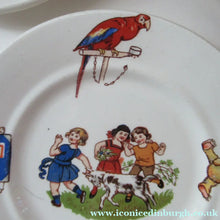 Load image into Gallery viewer, 1920s Nursery Ware Plate. Five Farmyard Design Side Plates
