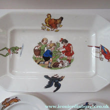 Load image into Gallery viewer, Antique German Bone China Nursery Ware. Small Job Lot. Farmyard Scenes

