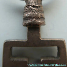 Load image into Gallery viewer, Antique Steel Odell Key. SCOTTISH 18th or 19th Century Door Key
