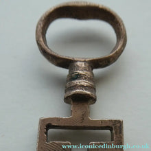 Load image into Gallery viewer, Antique Steel Odell Key. SCOTTISH 18th or 19th Century Door Key
