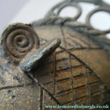 Load image into Gallery viewer, 1920s African Ghana Ashanti Gold Pot. Lidded Kuduo
