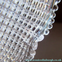 Load image into Gallery viewer, Antique Glass Holophane Glass Hanging Light Shade
