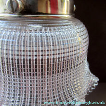 Load image into Gallery viewer, Antique Glass Holophane Glass Hanging Light Shade
