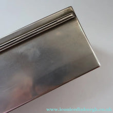 Load image into Gallery viewer, ANTIQUE Edwardian Silver Plate Cigar or Trinket Box - with hand embellised print by GEORGE WRIGHT. Carriage Image
