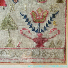 Load image into Gallery viewer, Early Victorian Scottish Sampler Framed Dated 1848
