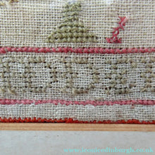 Load image into Gallery viewer, Early Victorian Scottish Sampler Framed Dated 1848
