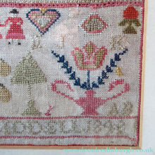 Load image into Gallery viewer, Early Victorian Scottish Sampler Framed Dated 1848
