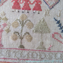 Load image into Gallery viewer, Early Victorian Scottish Sampler Framed Dated 1848
