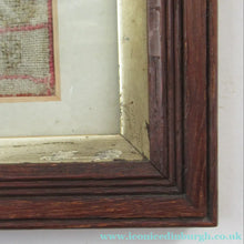 Load image into Gallery viewer, Early Victorian Scottish Sampler Framed Dated 1848
