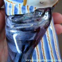 Load image into Gallery viewer, Antique French Quimper Faience Figurine of the Madonna and Child

