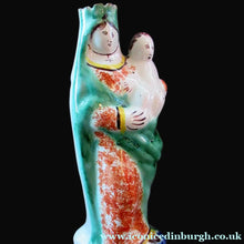 Load image into Gallery viewer, Antique French Quimper Faience Figurine Madonna and Child
