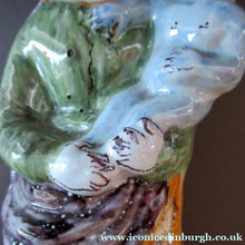 Load image into Gallery viewer, Antique French Quimper Faience Figurine. The Madonna and Child
