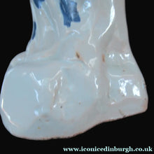 Load image into Gallery viewer, Antique French Faience Quimper Blue and White Figurine. Madonna and Child
