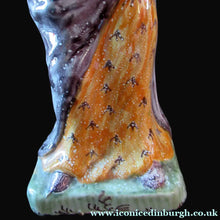 Load image into Gallery viewer, Antique French Quimper Faience Figurine. The Madonna and Child
