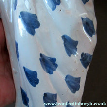 Load image into Gallery viewer, Antique French Faience Quimper Blue and White Figurine. Madonna and Child
