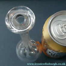 Load image into Gallery viewer, ANTIQUE Georgian 19th Century Glass Toddy Lifter: 6 1/2 inches in height
