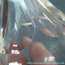 Load image into Gallery viewer, ANTIQUE Georgian 19th Century Glass Toddy Lifter: 6 1/2 inches in height
