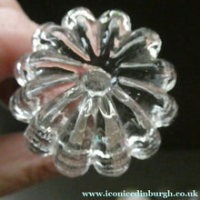 Load image into Gallery viewer, ANTIQUE GEORGIAN (1830s) Hand-Blown Hooped Neck Decanter with Original Stopper
