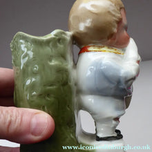 Load image into Gallery viewer, THROUGH WITH WOMEN: Rare &amp; Quirky Late 19th Century German Porcelain Fairing / Figurine
