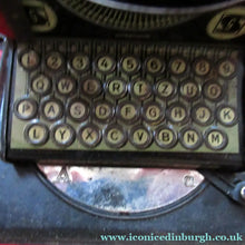 Load image into Gallery viewer, Tinplate German Toy Daisy Wheel Typewriter DRGM DRP Patent 1920s / 1930s 
