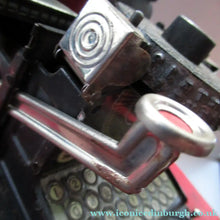 Load image into Gallery viewer, Tinplate German Toy Daisy Wheel Typewriter DRGM DRP Patent 1920s / 1930s 

