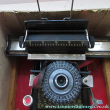 Load image into Gallery viewer, Tinplate German Toy Daisy Wheel Typewriter DRGM DRP Patent 1920s / 1930s 
