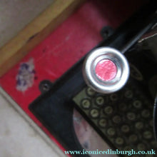 Load image into Gallery viewer, Tinplate German Toy Daisy Wheel Typewriter DRGM DRP Patent 1920s / 1930s 
