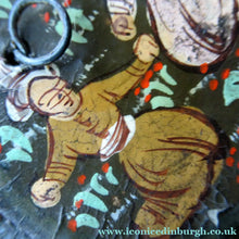 Load image into Gallery viewer, Persian Qajar Paper Mache Antique Wall Mirror
